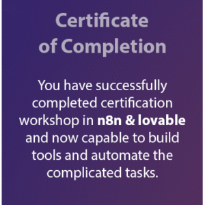 Workshop 1 & 2 - Learn to Lovable & n8n to automate the operations & growth