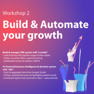 Workshop 2 - Learn Lovable & n8n to automate the growth